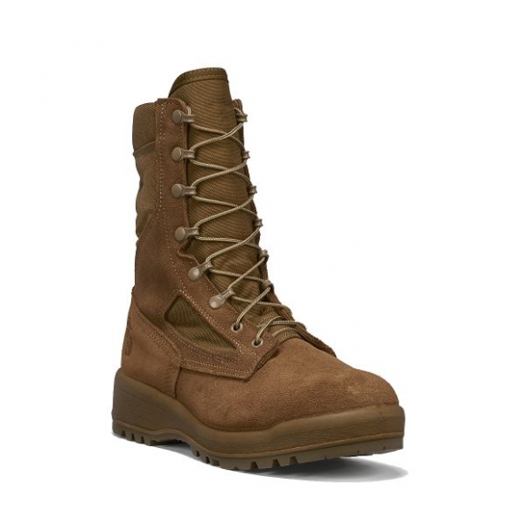 Belleville Military Boots | 500 / USMC Waterproof Combat Boot (EGA)- Coyote Brown