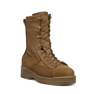 Belleville Military Boots | 330 COY ST / Hot Weather Steel Toe Flight Boot-Coyote Brown