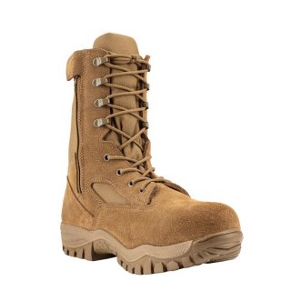 Belleville Military Boots | C312Z CT - Hot Weather Side Zip Composite Toe Boot-Coyote Brown