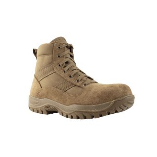 Belleville Military Boots | Flyweight C315 ST / "Shorty" Steel Toe Boot-Coyote Brown