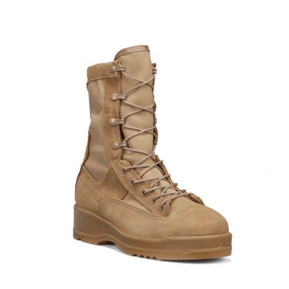 Belleville Military Boots | 330 DES ST / Hot Weather Steel Toe Flight Boot-Desert Tan